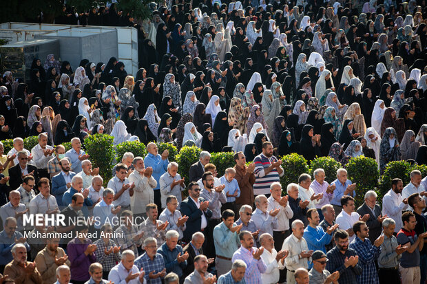 اقامه نماز عید سعید قربان - قزوین