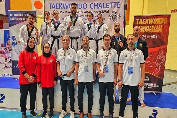 نایب قهرمانی ایران در رقابت‌های پاراتکواندوی فرانسه