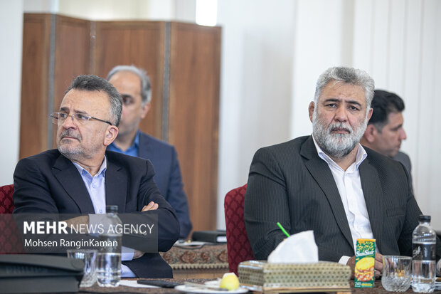 محمدرضا داورزنی رئیس فدراسیون والیبال در نشست مشترک وزرای امور خارجه و ورزش حضور دارد