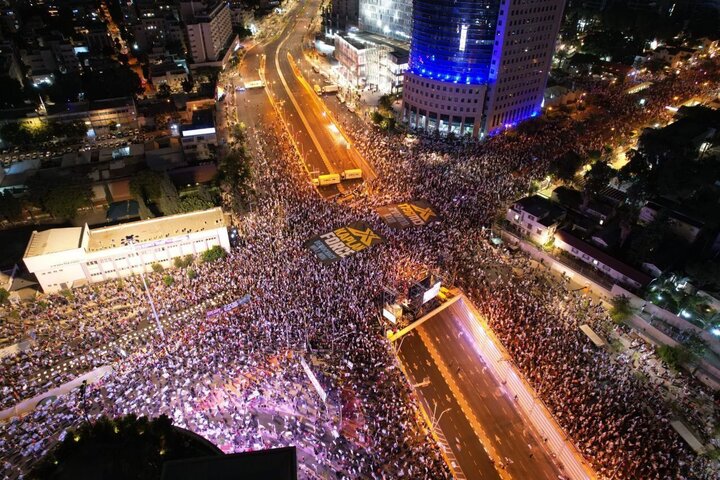 Settlers rally against Netanyahu regime for 26th week Settlers rally against Netanyahu regime for 26th week