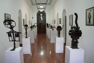 نمایشگاه «متالوژی هنر» در باغ موزه نگارستان