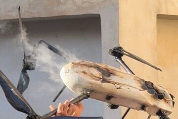 فلسطین، جنین میں صہیونی جاسوس ڈرون طیارہ تباہ