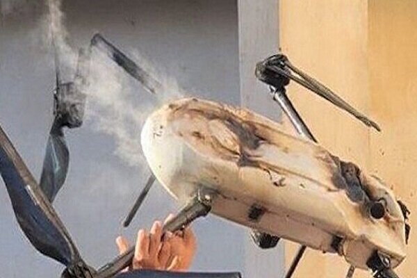 VIDEO: Zionist regime's spy drone downed in West Bank