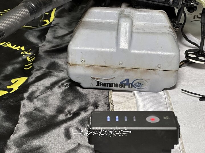 شکار یک فروند پهپاد ارتش رژیم صهیونیستی از سوی مقاومت در جنین