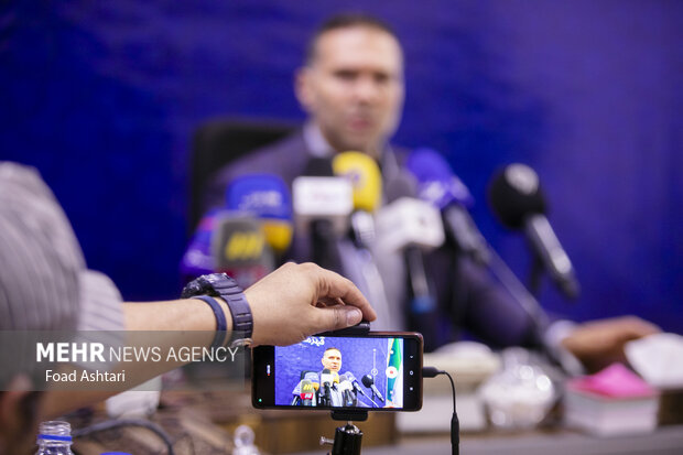 نشست خبری حسین اوجاقی مدیر عامل سازمان ورزش شهرداری صبح روز ۱۱ تیر ۱۴۰۲ با حضور اصحاب رسانه برگزار شد.