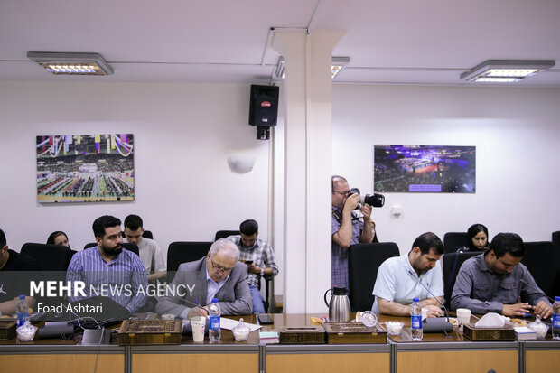 نشست خبری حسین اوجاقی مدیر عامل سازمان ورزش شهرداری صبح روز ۱۱ تیر ۱۴۰۲ با حضور اصحاب رسانه برگزار شد.