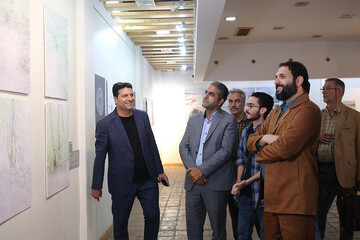 نمایشگاه هنرجویان جشنواره هنرهای تجسمی جوانان ایران افتتاح شد