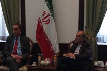 Iran's Khaji, Swiss human rights center chief discuss Yemen