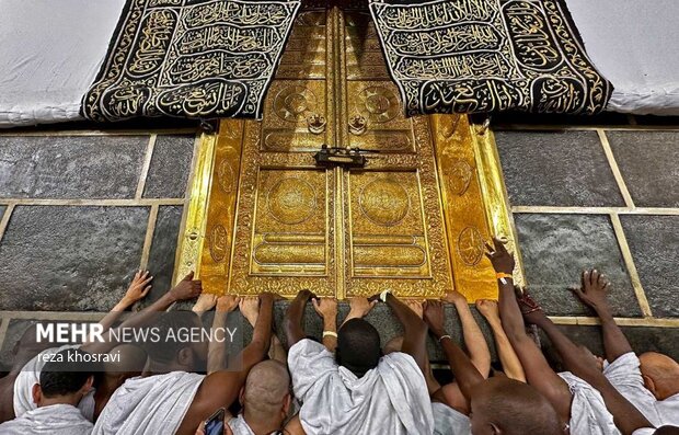 تصاویری اختصاصی مهر از طواف زائران برای پایان اعمال حج تمتع