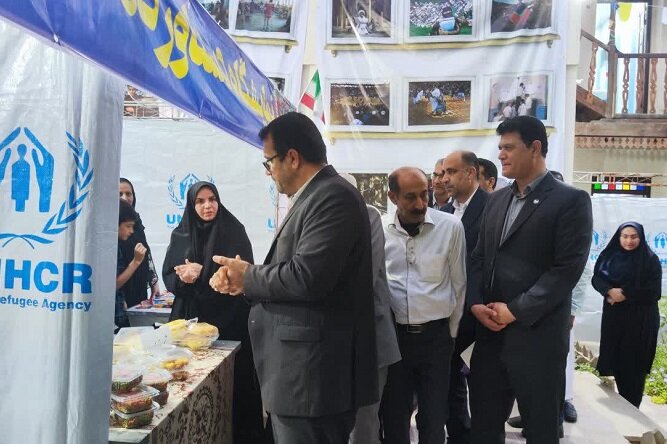 نمایشگاه دستاوردهای اتباع خارجی در بوشهر برگزار شد