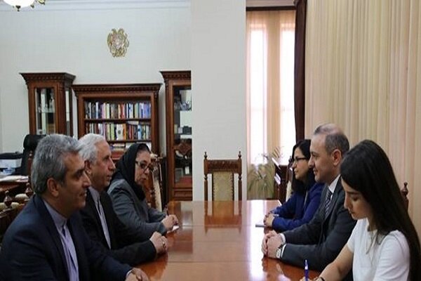 أرمينيا تعرب عن أملها بمواصلة تنمية العلاقات مع ايران