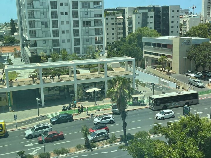 إصابة 8 اشخاص من الصهاينة في عملية دهس في "تل أبيب"
