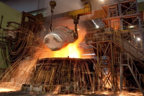 إنتاج ايران من الفولاذ شهد نموا بنسبة 10.5بالمائة
