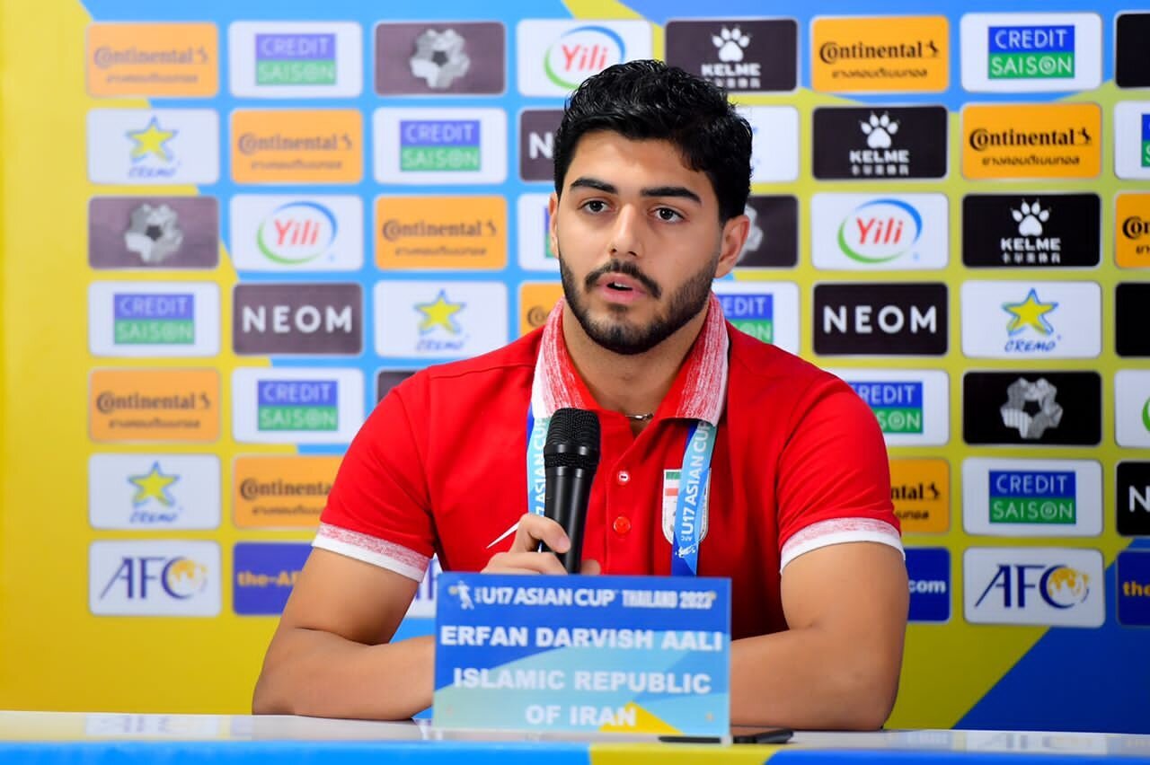 Iran U17 football team captain Darvish optimistic about 2023 World Cup