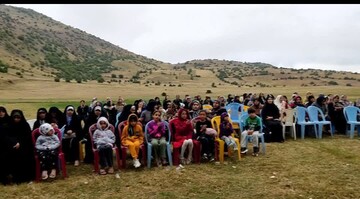 برپایی جشن غدیر در اسطلخ کوه رودبار