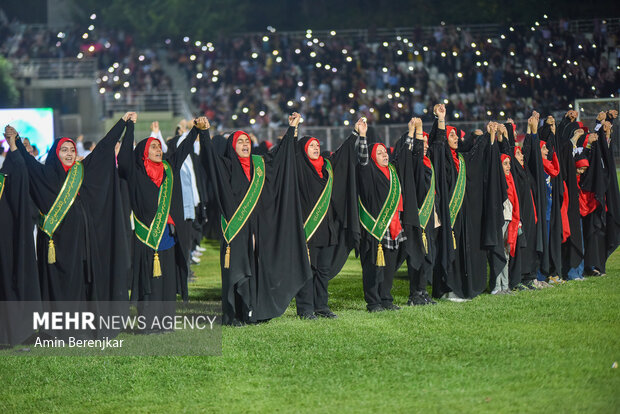 جشن 25 هزارنفره غدیر در شیراز