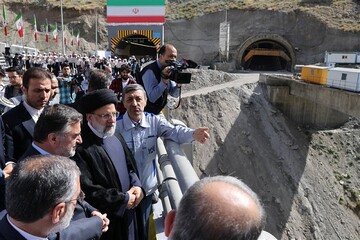 افتتاح طريق "طهران–شمال" السريع هو رمز للثقة بالنفس وقدرة وحكمة الشعب الإيراني