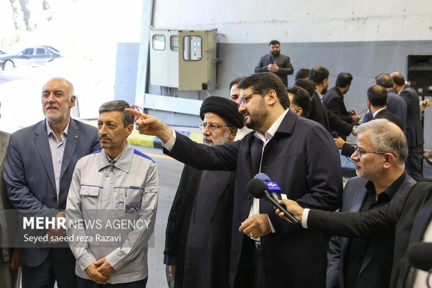 آئین بهرهبرداری از افتتاح مسیر رفت قطعه 2 آزادراه تهران - شمال 4