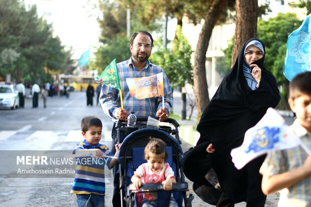 «هوسه» فریاد بیعت با عشق در گوش آسمان/ برنامههای غدیردر نجف ثانی