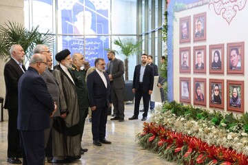 کلان بیمارستان «غدیر» با حضور رئیس‌جمهور افتتاح شد/ رئیسی از بیماران عیادت کرد