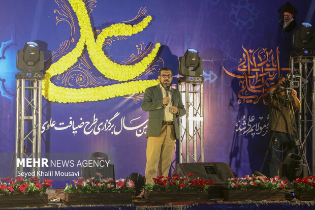 جشن خیابانی ضیافت علوی در گرمای شدید اهواز