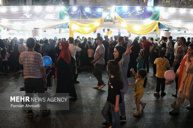برپایی جشن بزرگ عید غدیر در آمل