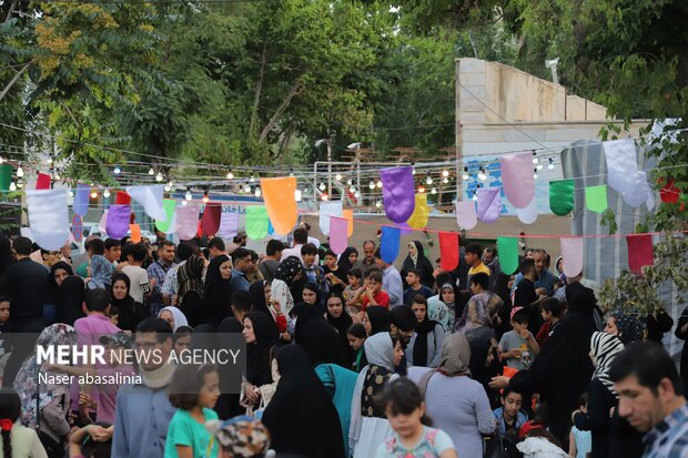 جشن مردمی ویژه عید سعید غدیر خم در بیجار کردستان