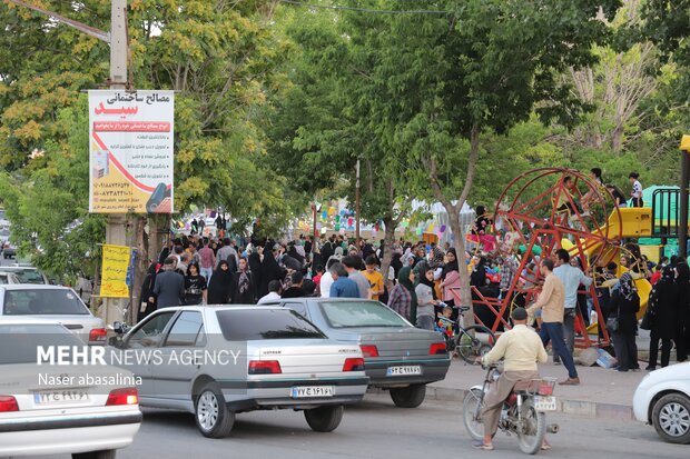 جشن مردمی ویژه عید سعید غدیر خم در بیجار کردستان