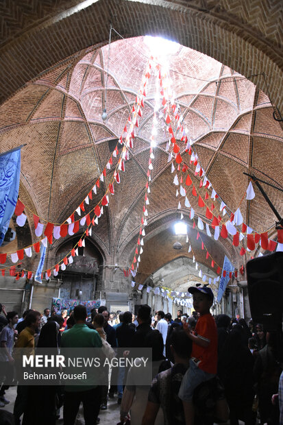 Eid al-Ghadir observed in Arak Historical Bazaar