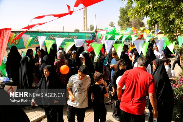 جشن بزرگ خیابانی عید غدیر در کرمانشاه