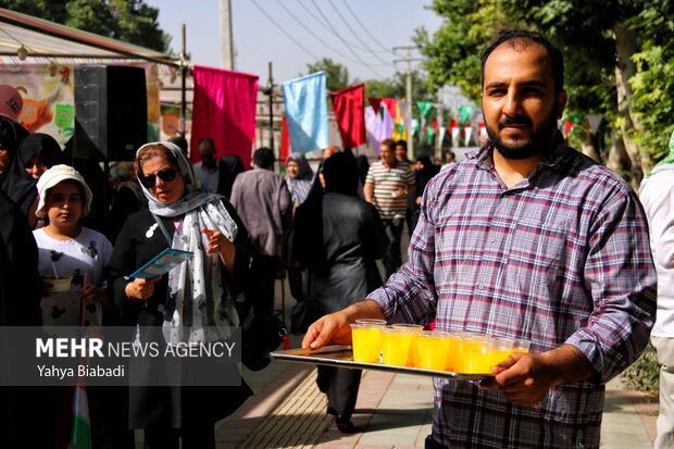 جشن بزرگ خیابانی عید غدیر در کرمانشاه