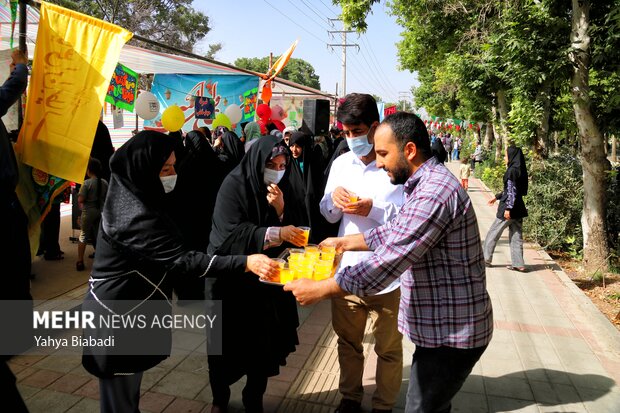 روایتی از مهمانی ۳ کیلومتری غدیر در «دروازه نجف»