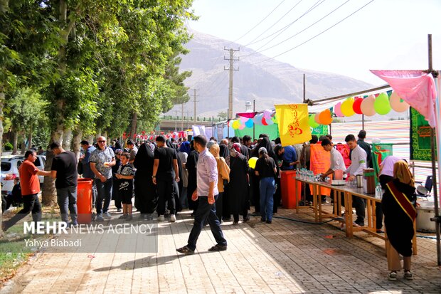 جشن بزرگ خیابانی عید غدیر در کرمانشاه