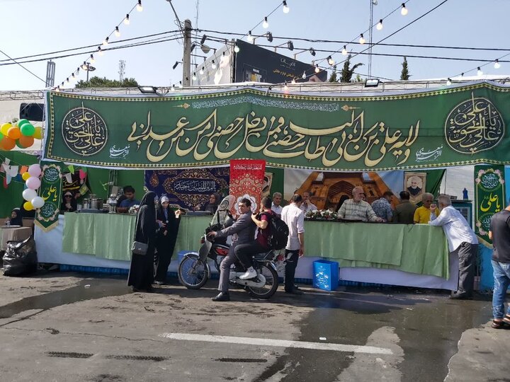 موکبهای بهمئی در کشور عراق برپا می شود