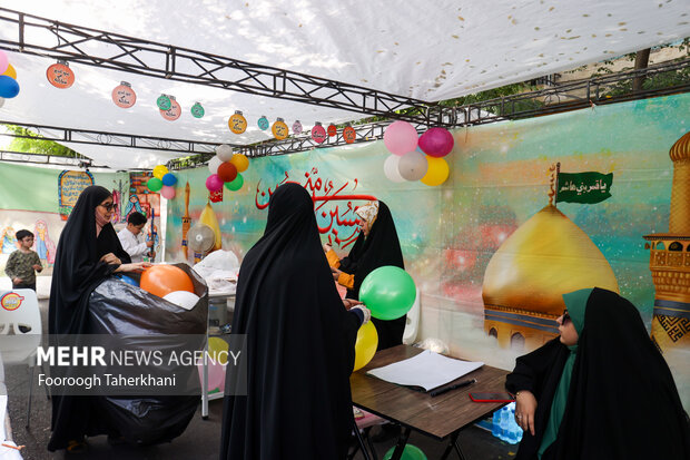 آماده سازی مهمونی ده کیلومتری عید غدیر
