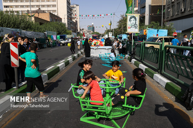 آماده سازی مهمونی ده کیلومتری عید غدیر