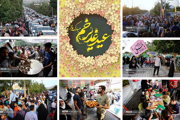 مهمانِ بزرگترین جشن غدیر جهان/ ایرانِ حیدری!