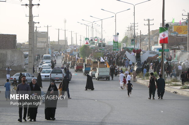 مهمانی سه کیلومتری در زاهدان