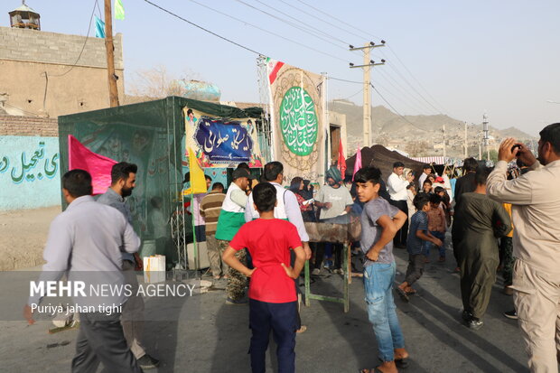مهمانی سه کیلومتری در زاهدان