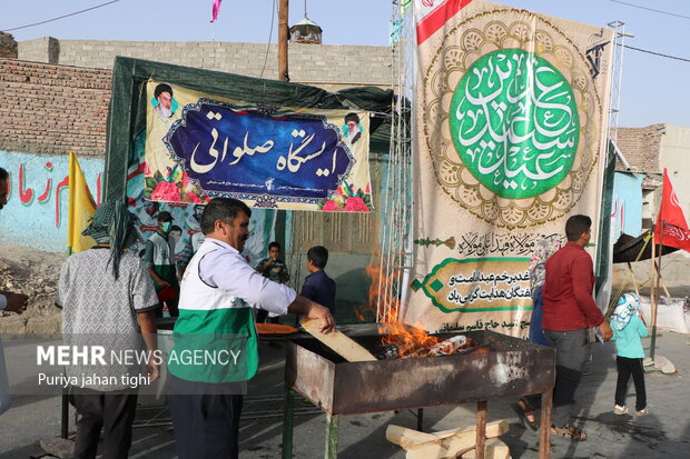 مهمانی سه کیلومتری در زاهدان