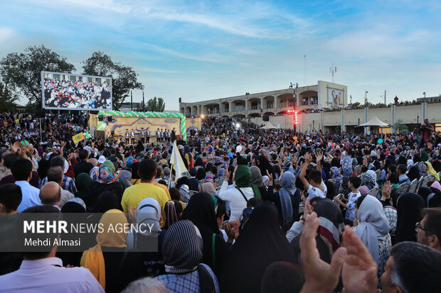 جشن بزرگ غدیر در زنجان 