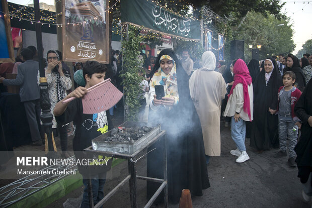 جشن کیلومتری شاهرودی‌ها در سالروز ولایت مولا علی(ع)