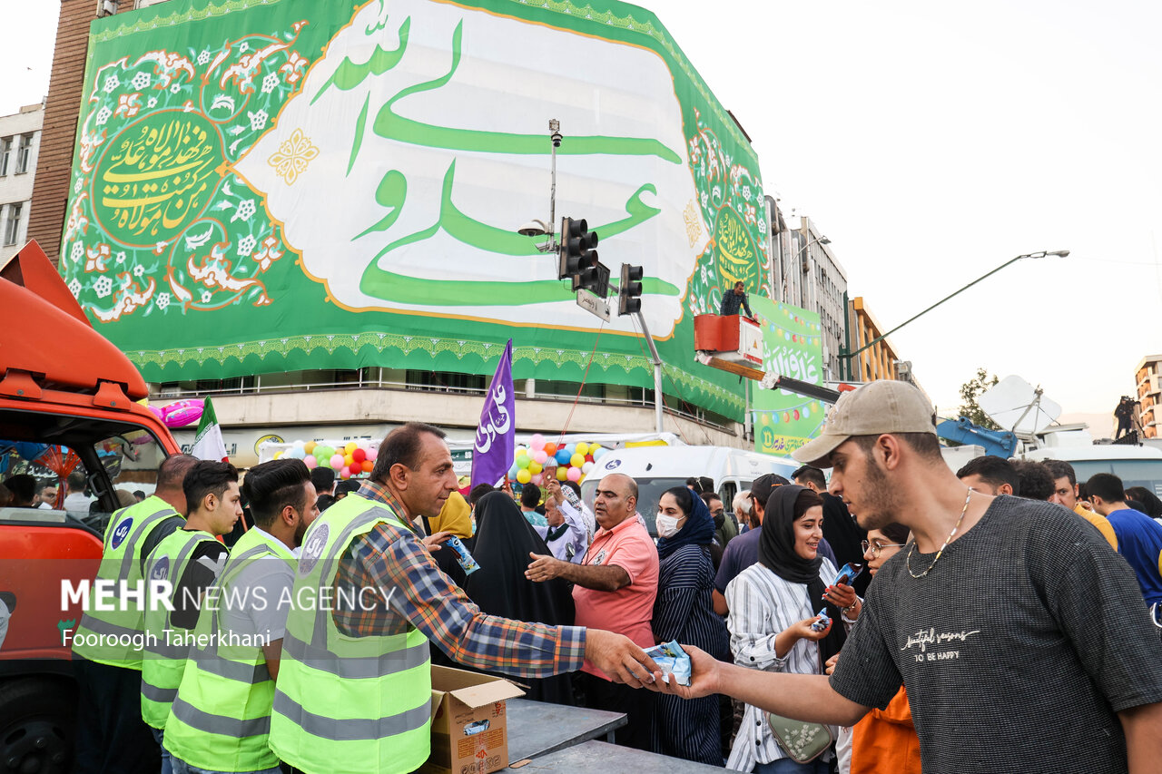 مهمونی ۱۰ کیلومتری عید غدیر