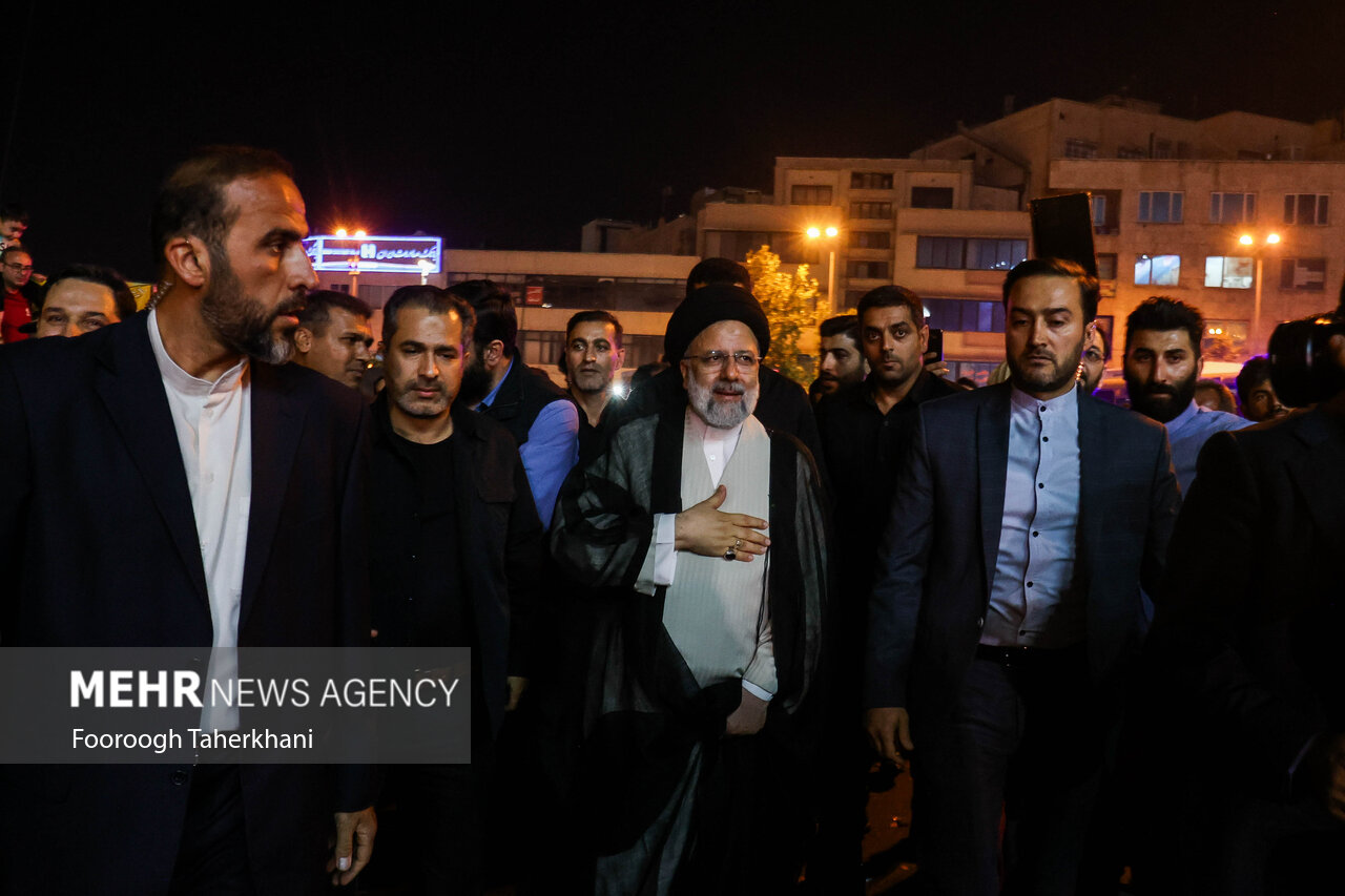 تہران، عید غدیر کے جشن میں صدر رئیسی کی آمد+ تصاویر