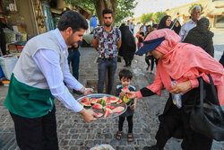 موکبی که در مهمونی غدیر واسطه ازدواج یک زوج جوان شد