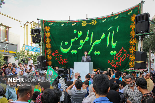 کاروان شادپیمایی عید غدیر در شیراز