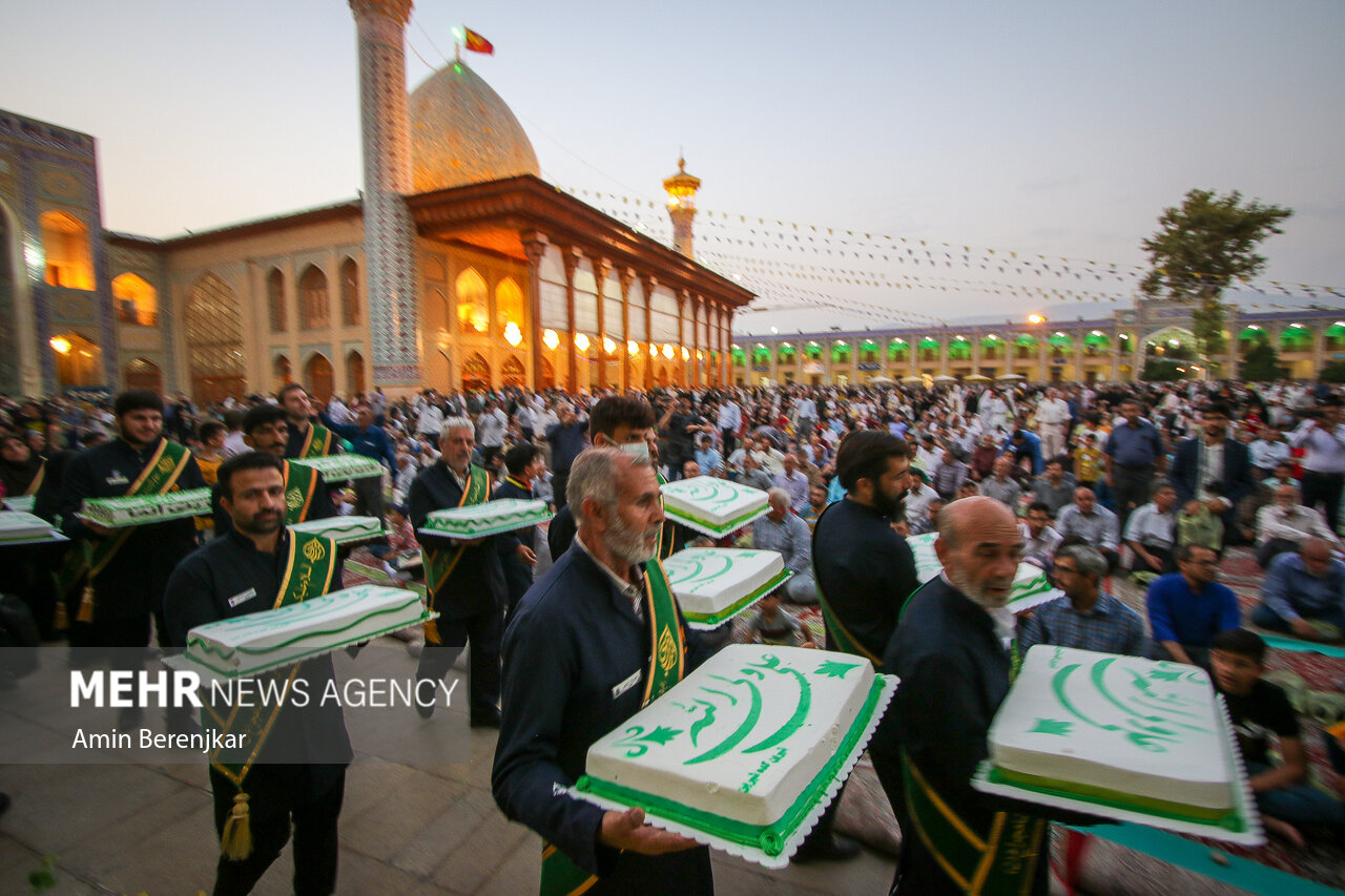 کاروان شادپیمایی عید غدیر در شیراز