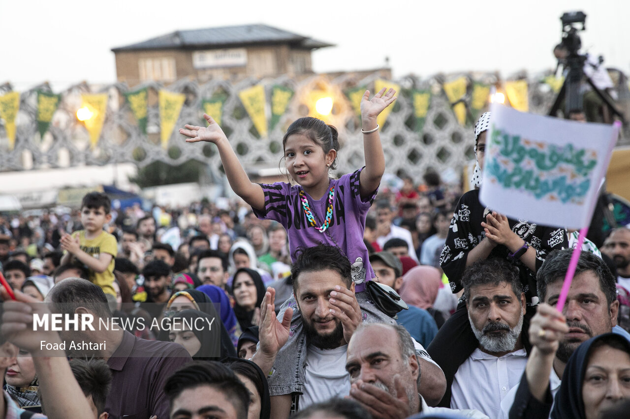سنگ تمام کاشانیها در مهمونی غدیر / کودکان مهمان ویژه حضرت بودند