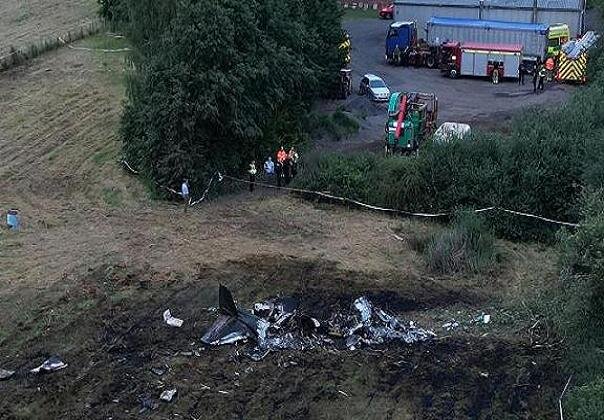 یک کشته بر اثر سقوط هواپیما در یورکشایر انگلیس