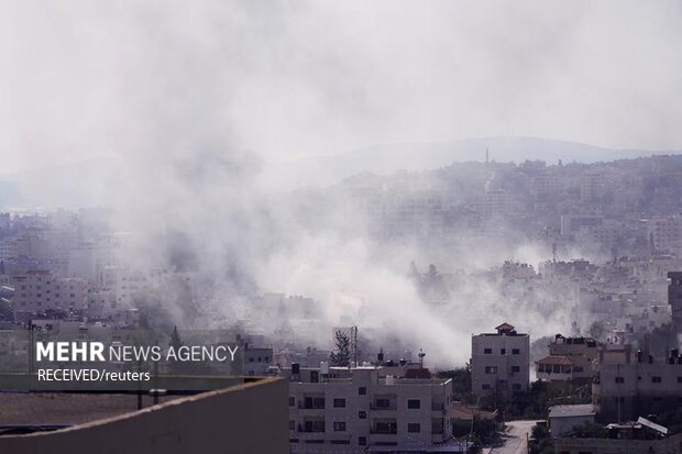 Siyonist Rejim'in Cenin saldırısından fotoğraflar